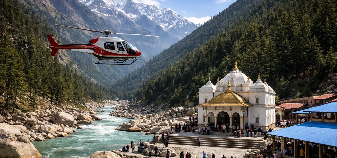 Gangotri Yatra by Helicopter Banner 1