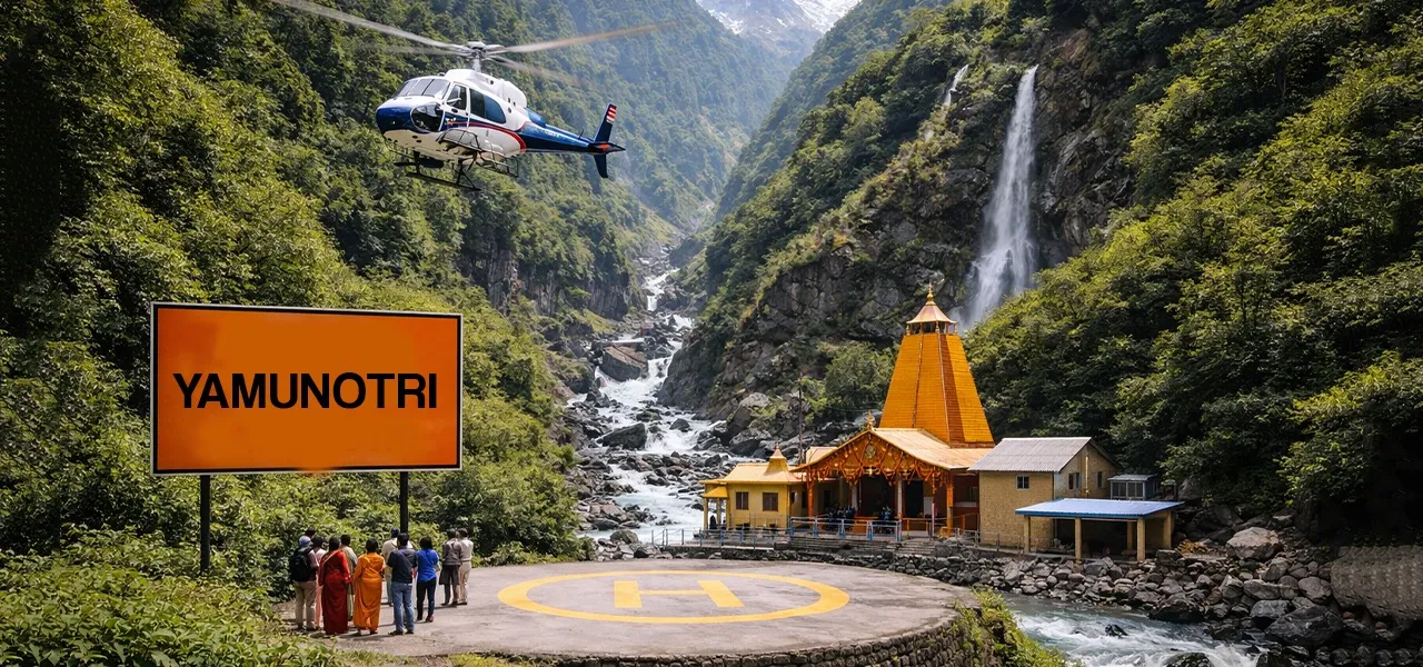 Yamunotri Yatra by Helicopter Banner 1