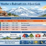 Badrinath Weather Guide