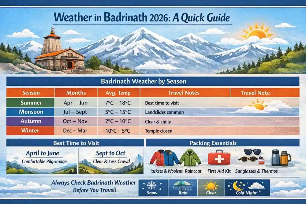 Badrinath Weather Guide