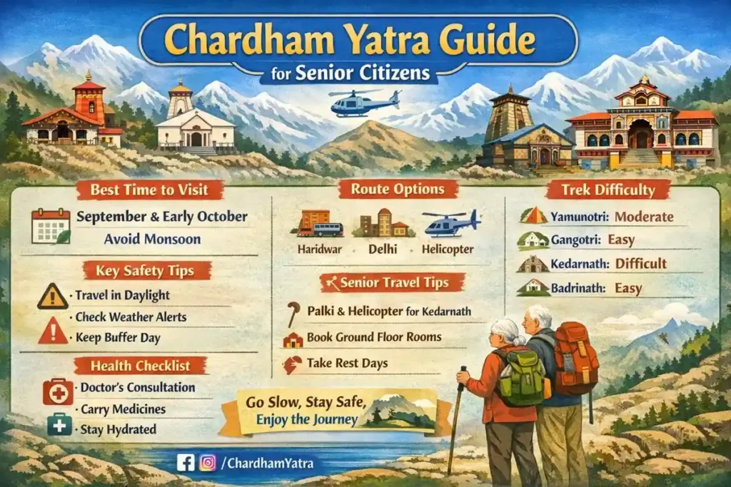 Chardham Yatra for Senior Citizens
