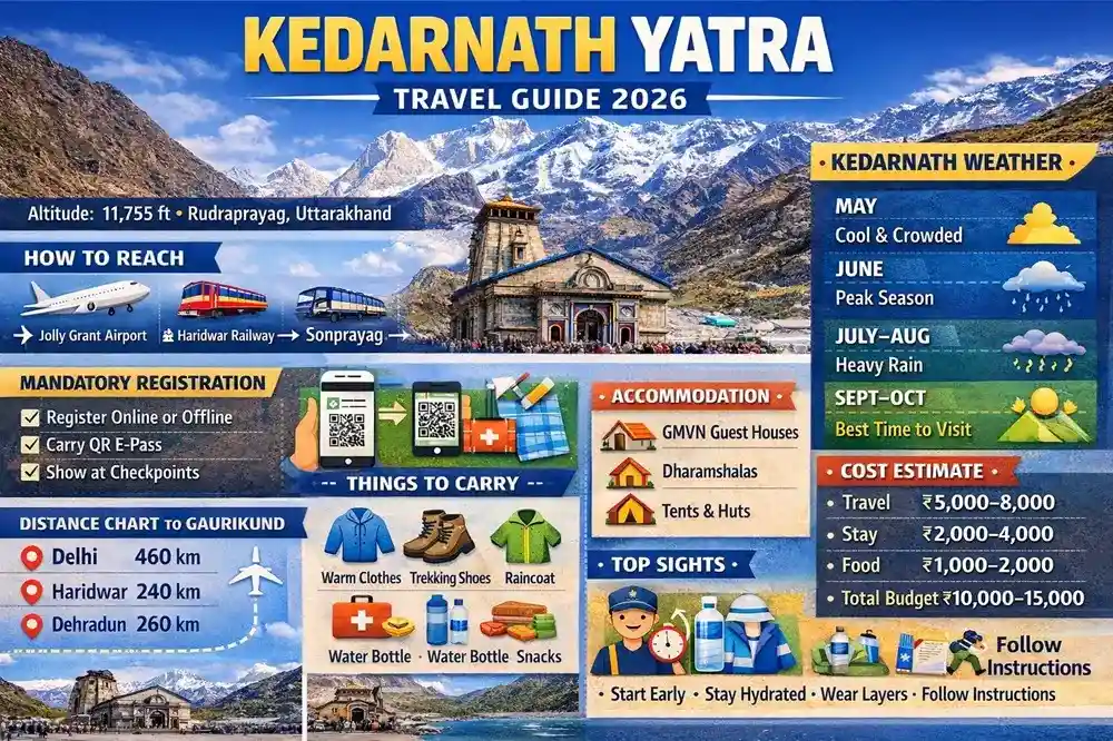 Kedarnath Yatra Travel Guide
