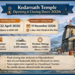 Kedarnath Opening and Closing Date 2026