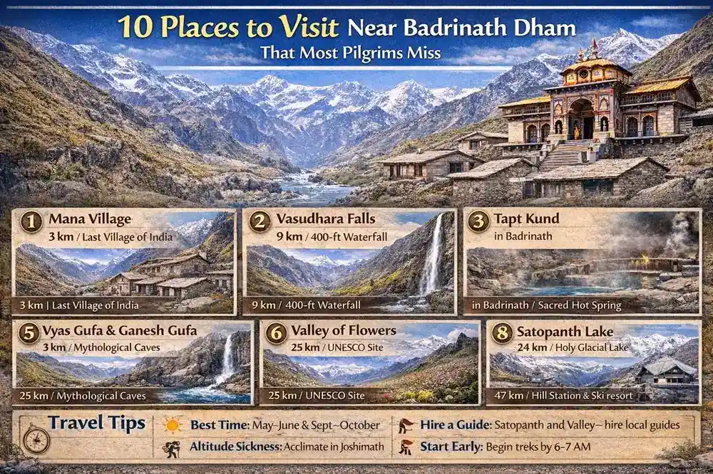 Places to 'Visit in Badrinath