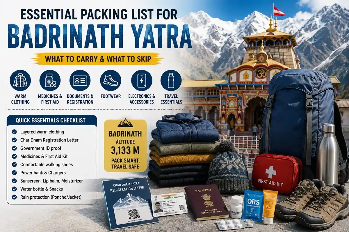 Essential Packing List for Badrinath Yatra
